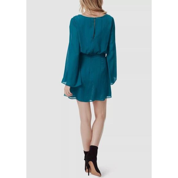 Jessica Simpson “Amella” Dress Ocean Depths - NWT & Bell Sleeve Babe Vibes 💃💙 - Picture 2 of 13